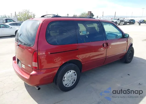 1998 Nissan Quest Gxe/Xe z USA, uszkodzony, nr VIN 4N2ZN1113WD813269